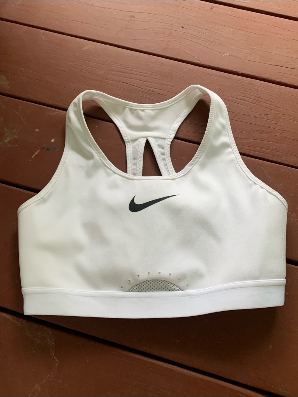 NWT White Nike Sports Bra